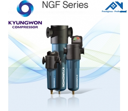 NGF series Lọc đường ống lớn cho máy nén Kyungwon