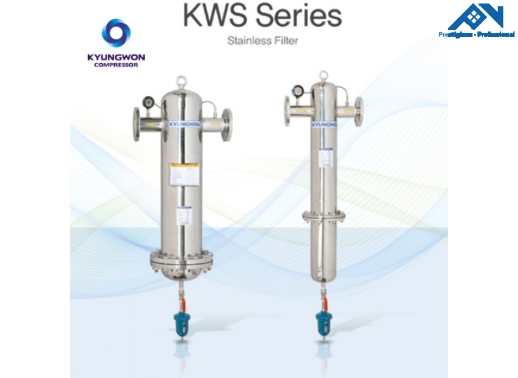 KWS series Lọc đường ống Inox Kyungwon